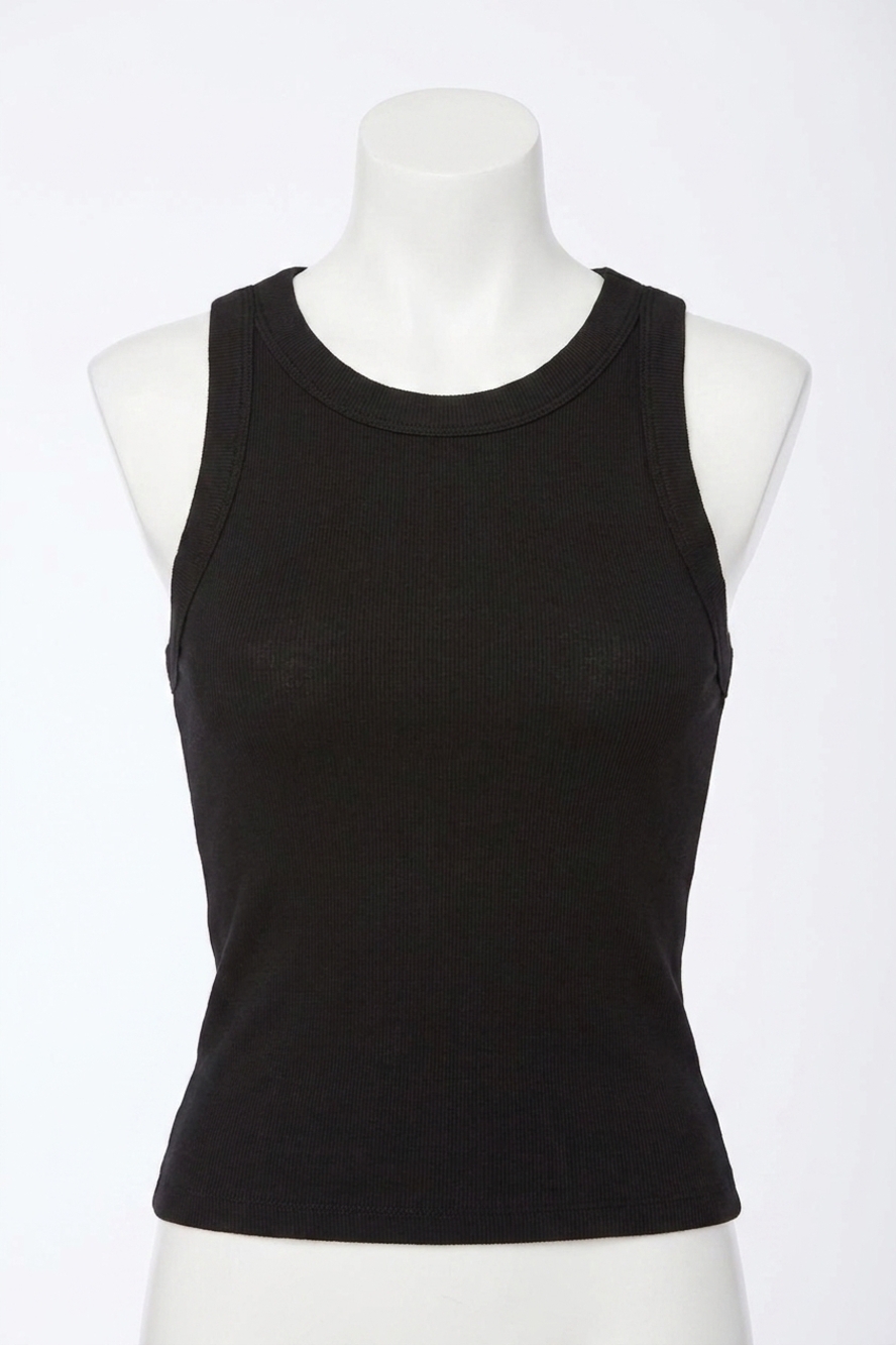 NEW SUNDAYS turner tank in black
